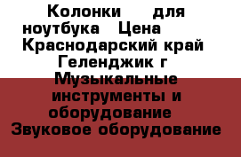 Колонки usb для ноутбука › Цена ­ 700 - Краснодарский край, Геленджик г. Музыкальные инструменты и оборудование » Звуковое оборудование   